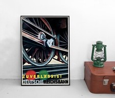 Poster Zuverlässig! Deutsche