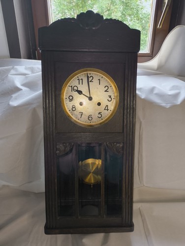 Antike wanduhr dufa largo - largo, gong