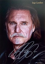 INGO LENẞEN handsignierte