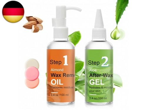 Nach waxing hautpflege kit - waxing, hautpflege-kit