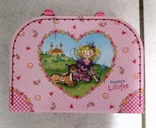 Prinzessin Lillifee Box Tasche Schmuck mit glitzer Henkel ohne Versandkosten !!