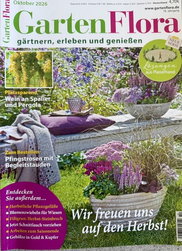 Gartenflora oktober 2026 - gartenflora,