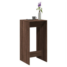 Stehtisch braun Eiche