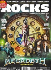 Rocks Magazin Megadeth  mit CD aus dem Magazin