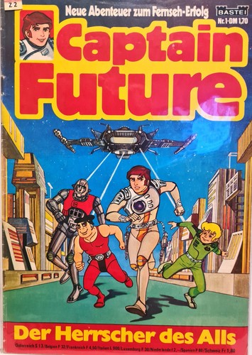 Captain future comic hefte - captain,