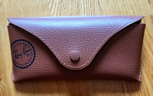 Ray ban etui kunstleder braun - kunstleder,