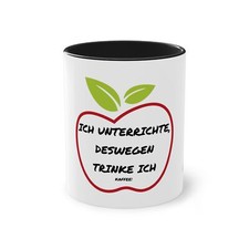 Tasse: Ich unterrichte