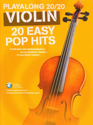Playalong violin 20 - 20, easy