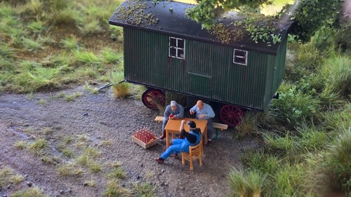 Diorama die frührentner - -,