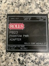 Rolls PB23 Mic Power 48V