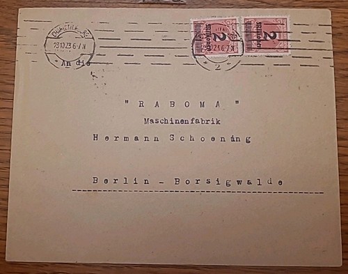 Brief charlottenburg berlin - brief,