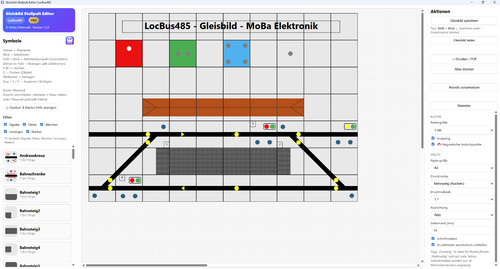 Gleisbild stellpult editor - gleisbild,