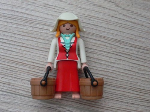 Playmobil figur frau kleid - -, frau,