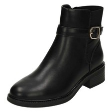 Schwarze Damen Stiefeletten