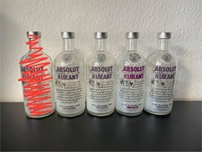 [leer] SALE 4x 0,7 Kurant Absolut Vodka Flaschen; basteln / LED / DIY