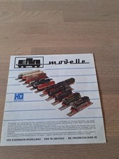 Modelleisenbahn , DDR, Katalog VEB Eisenbahnmodellbau,  ehem.( Gützold)