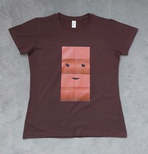 Schönes T-Shirt IMPERIAL braun SCHOKOLADENRIEGEL Gr. S M, 36 38 wNEU