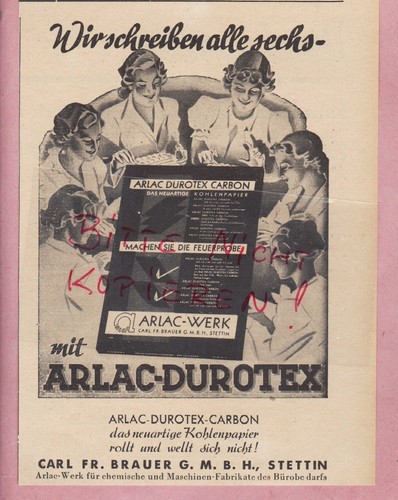 Stettin werbung 1941 carl - 1941,,