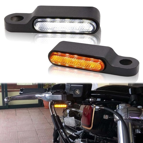 8mm miniblinker motorrad - 2x,