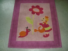 schöner Kinderzimmer Teppich 100 x 120 STERNTALER rosa Prinzessin Rosalie