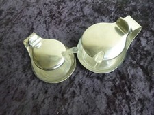 2 x  WMF Cromargan 1 Geleedose 1 Senfglas  2 Löffelchen  Kurt Radtke sehr gut