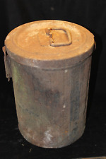 Alte Blech Munitionskiste Deutsches Reich 1-2WK 24x33cm rostig leer Ausrüstung