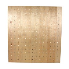 Pegboard Steckbrett Wand-Lochbrett Wand-Organizer in Birke 508x479x10 mm 