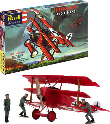 Revell 03762 fokker triplane - revell,