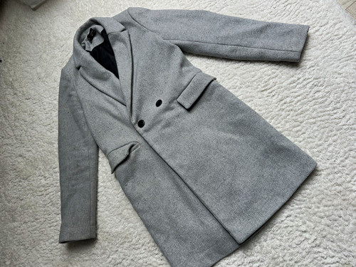 Zara damen wollmantel grau - zara,
