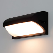 Wandlampe schwarz E27