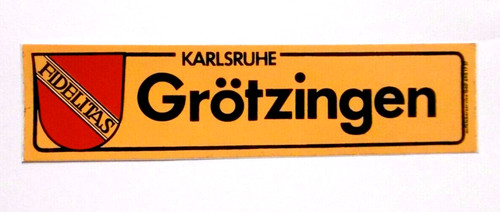 Souvenir aufkleber grötzingen - souvenir-aufkleber,