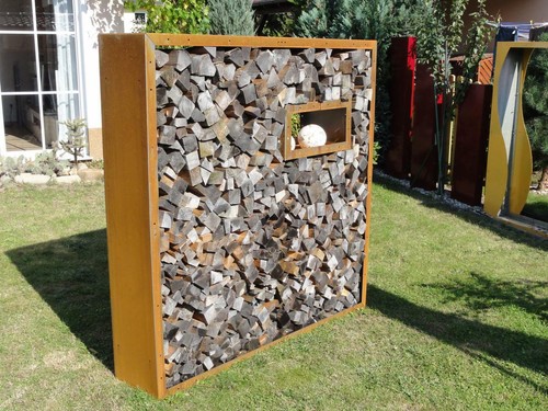 Kaminholzregal holzregal - kaminholzregal,