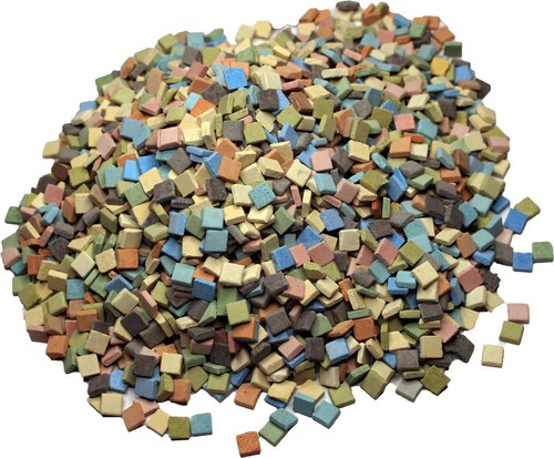 Mosaiksteine bunt 2kg - 2kg, 1x1cm
