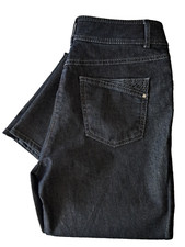 Gerry Weber Jeans Hose Bootcut Gr. 38 blau