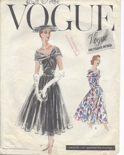1956 vintage vogue - vintage,
