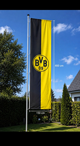 Bvb hissfahne fahne borussia - hissfahne,