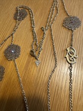 NEUw GUESS Statementkette XXL  Swarovski Strass Kette Hingucker Top Bluse LANG