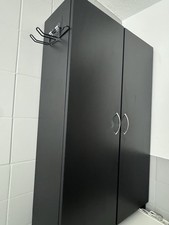 Waschmaschinenschrank Badezimmerschrank Badzimmer 64x24x190 cm Holzwerkstoff