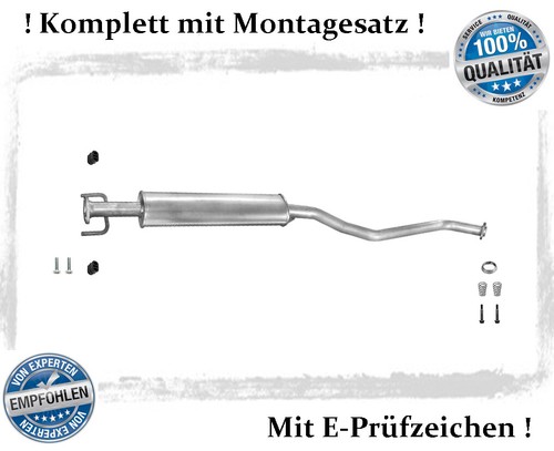Mittelschalldämpfer opel - mittelschalldämpfer,