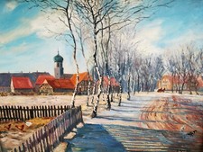 Ölgemälde - Landschafts