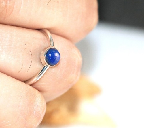 Blau lapislazuli edelstein - blau, 925