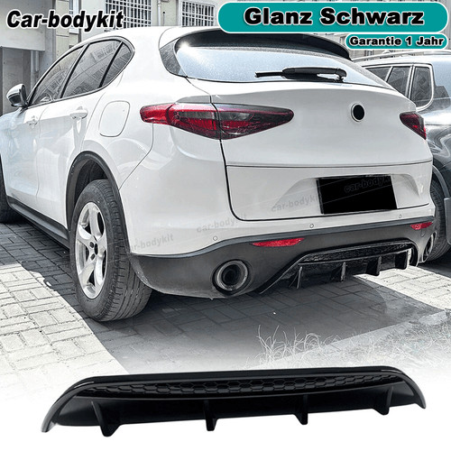 Glanz schwarz heck - schwarz,