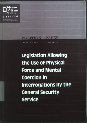 Legislation allowing the use - legislation,
