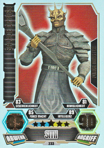 Topps star wars force - star,