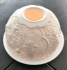 Teelichthalter aus Keramik Merry Christmas NEU 