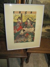 Japanischer Holzschnitt Alt