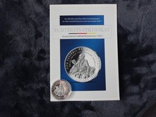 Silber Medaille "FIFA WM DEUTSCHLAND 2006" Weltmeister 1954 mit Zertifikat