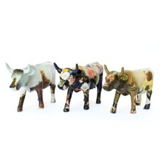 3er SET COWPARADE - ARTPACK MASTER COLLECTION - SAMMLERKÜHE SONDERGR. Je 10x6 CM