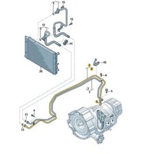 Original Öldruckleitung Rohr