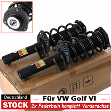 2x STOSSDÄMPFER MIT FEDERN DOMLAGER VORNE Für VW Golf V 1.4,1.4FSI,1.6,1.6FSI